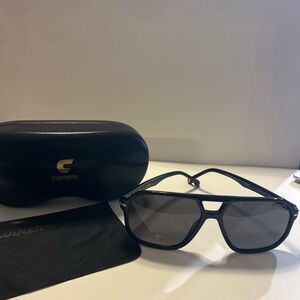 Carrera Polarized Special Edition 59-15-145 Black Shield Aviator Unisex